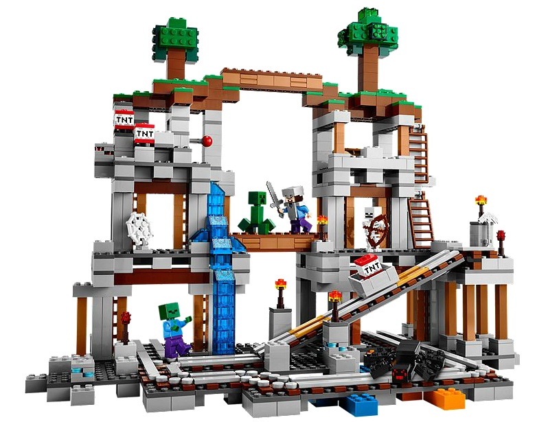 LEGO Minecraft the mine