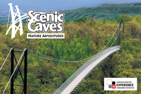 Scenic Caves suspension Bridge