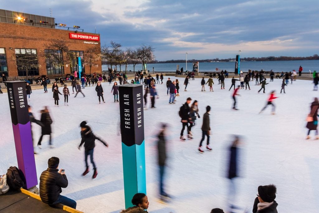 Natrel Rink at Harbourfront Centre