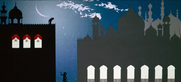 shadow puppet show