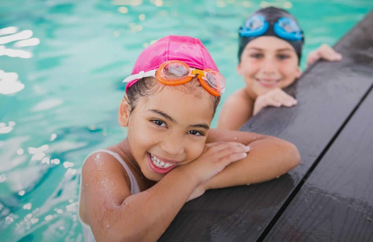 Drowning Prevention article image of young girl in pool