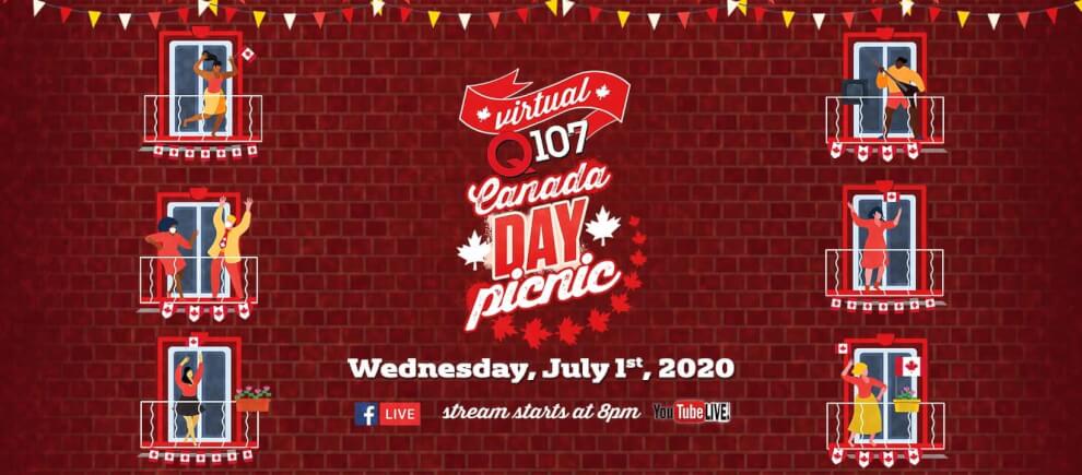 Virtual Q107 Canada Day Picnic