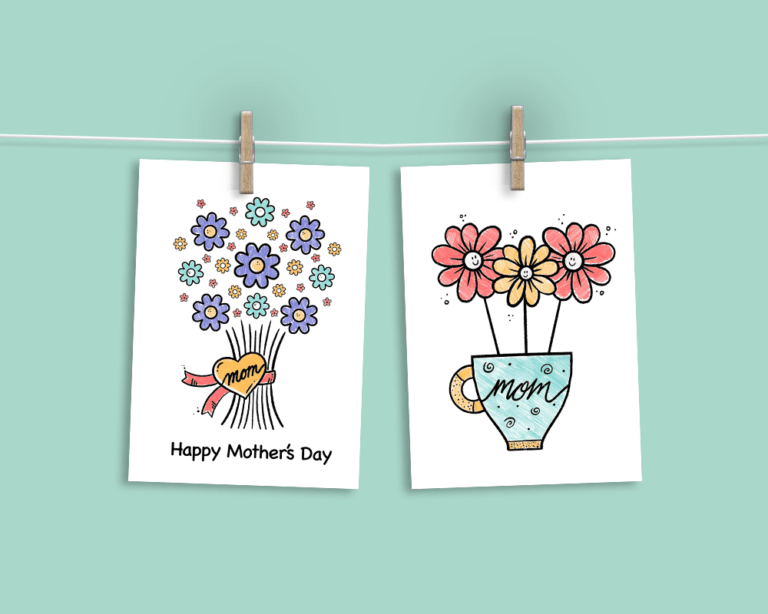 Mother's Day Printables - Colouring and Activities