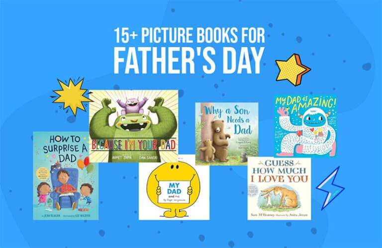 15+ Picture Books for Father's Day