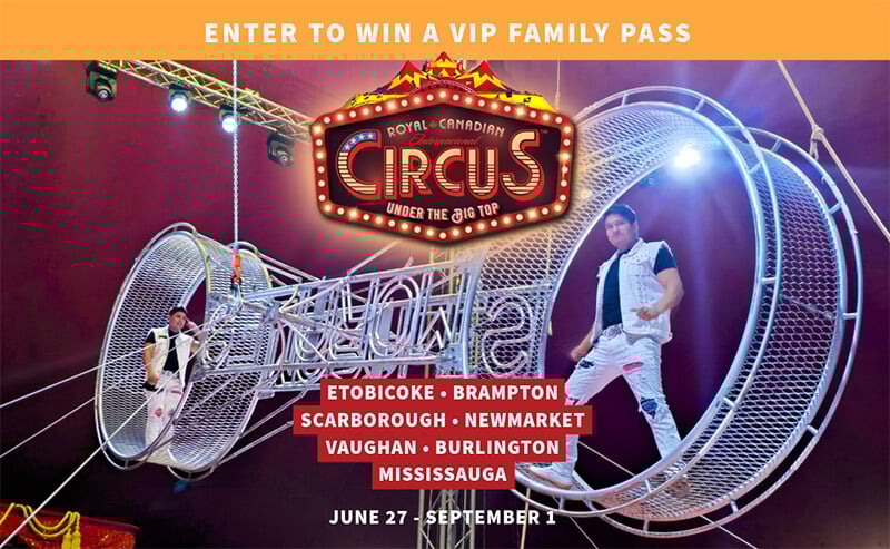 Win a VIP Pack for 8 to the Royal Canadian International Circus