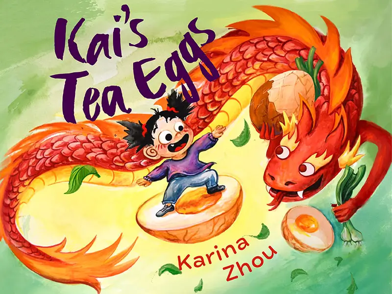 Kais Tea Eggs Children's Book Cover
