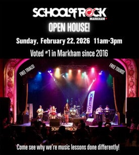 School of Rock Markham February Open House