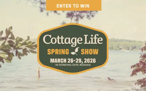 Win tickets to the cottage life show