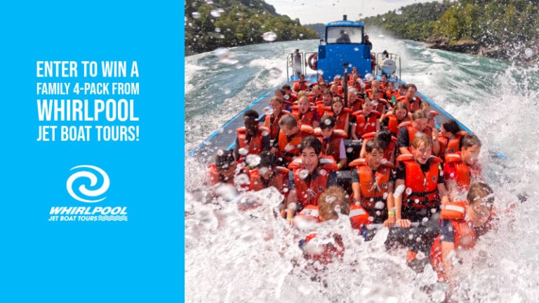 Enter to Win 4 Tickets for Whirlpool Jet Boat Tours