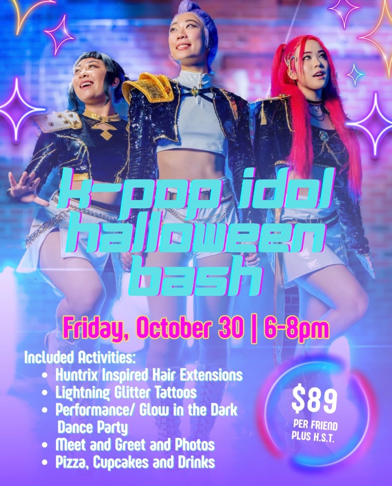 Event Program Guide Picture K-pop Idol Halloween Bash - Child's Life Kids Event Guide York Region ...