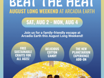 Arcadia Earth August Long Weekend - Event Listing