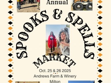 Halloween- Spooks & Spells Market 2025 Event Flyer Halloween- Spooks & Spells Market 2025 Event Flyer