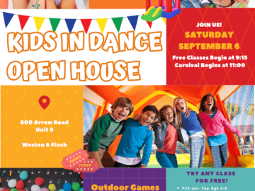 Kids Open House Flyer