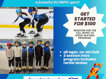 try speed skating flier